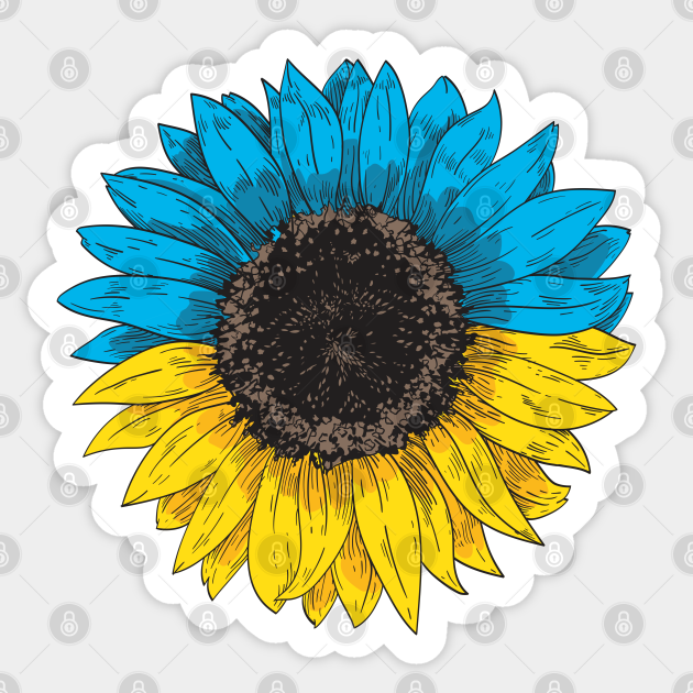 i-stand-with-ukraine-support-ukraine-ukrainian-sunflower-ukraine-sticker-teepublic-uk